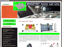 Tablet Screenshot of lgf.com.pl