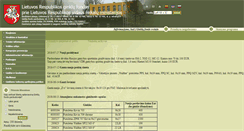 Desktop Screenshot of lgf.lt