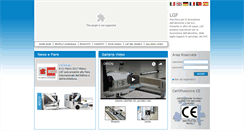 Desktop Screenshot of lgf.it