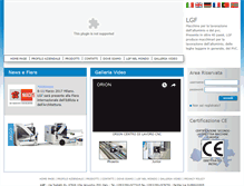 Tablet Screenshot of lgf.it